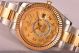 Fake Rolex Sky-Dweller Gold Dial Two Tone Watch