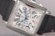 Fake Franck Muller Master Square Chrono White Dial Black Rubber Steel Watch