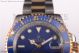 Fake Rolex Submariner Blue Dial Yellow Gold  Watch