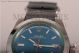 Fake Rolex Milgauss Blue Dial Grey Nylon Steel Watch