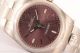 1:1 Rolex Oyster Perpetual Air King Red Grape Dial Steel Rose Gold Watch (AR)