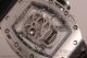 1:1 Replica Richard Mille RM 52-01 Skeleton Dial Black Rubber Steel Watch