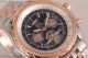 Fake Breitling Bentley Tourbillon Black Dial Rose Gold/Steel Watch