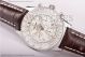 Best Replica Breitling Navitimer White Dial Brown Leather Steel Watch (GF)