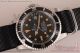 Fake Rolex Submariner Vintage Black Dial Black Nylon Steel Watch
