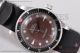 Fake Rolex Milgauss Vintage Brown Dial Black Nylon Steel Watch