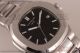 Fake Pateck Philippe Nautilus Black Dial Full Steel Watch