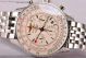 1:1 Replica Breitling Navitimer GMT Chrono White Dial Full Steel Watch