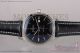 Best Replica Breitling TransOcean Black Dial Black Leather Steel Watch