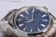 1:1 Replica Omega Seamaster Aqua Terra 150 M Master Co-axial Omega 8500 Blue Textured Dial Full Steel Watch