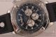 Fake Breitling Chronomat B01 Chrono Black Dial Black Rubber Steel Watch