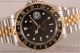 Replica Rolex GMT-Master Vintage Black Dial Yellow Gold/Steel Watch