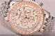 Fake Breitling Montbrillant 01 Chronograph White Dial Full Steel Watch