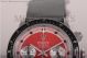 Fake Rolex Daytona Vintage Edition Red Dial Grey Nylon Steel Watch (GF)