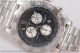 Breitling Fake Colt Chronograph II Black Dial Full Steel Watch