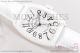 Franck Muller White Croco Fake White Dial White Leather Ceramic Watch