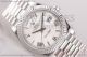 Rolex 1:1 Replica Day Date II White Dial Full Steel Watch (BP)