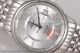 Fake Omega De Ville Prestige Silver DialDiamonds Bezel  Full Steel Watch