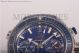 1:1 Clone Omega Seamaster Planet Ocean 600 M Co-Axial Chrono Omega 9300 Blue Dial Blue Leather Steel Watch  (AT) 1:1 Original