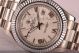 Replica Rolex Day-Date II White Dial Roman Numeral Markers Full Steel Watch