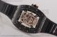 Richard Mille Best Replica RM052 Skull Dial Black Rubber PVD/Rose Gold Watch