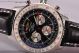 1:1 Replica Breitling Navitimer GMT Chrono Black Dial Steel Watch