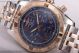 Fake Breitling Chronomat B01 Chrono Blue Dial Two Tone Watch